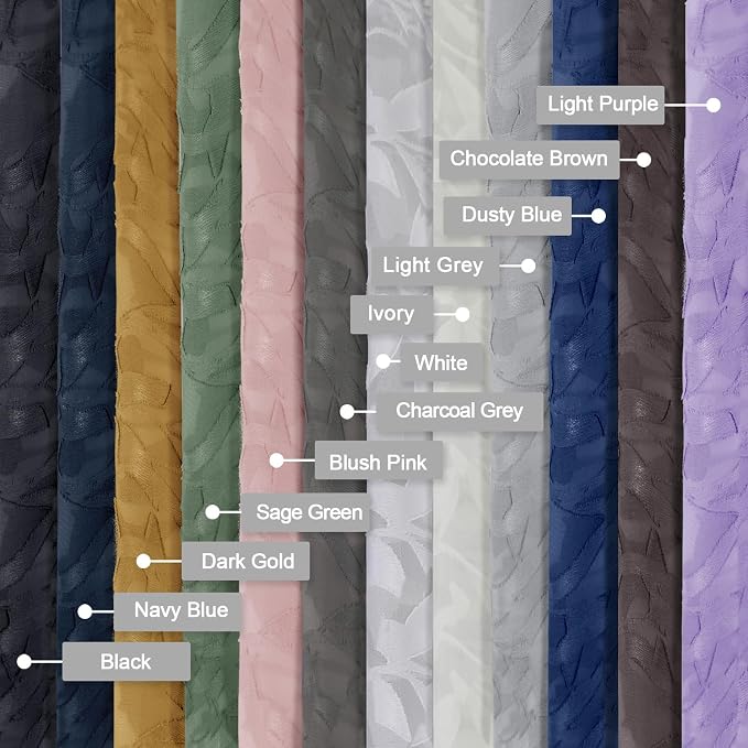 Lecloud Leia Sage Green Sheer Curtains 45 Inch Length 2 Panels, Elegant Balance - Image 9