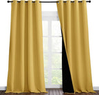 NICETOWN Full Shading Curtains 90 inches Long 2 Panels Set by NICETOWN