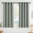 NICETOWN Room Darkening Draperies Curtains Panels, 2 Panels Sage Green W52 x L63 by NICETOWN