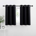 NICETOWN Black Small Window Curtains by NICETOWN