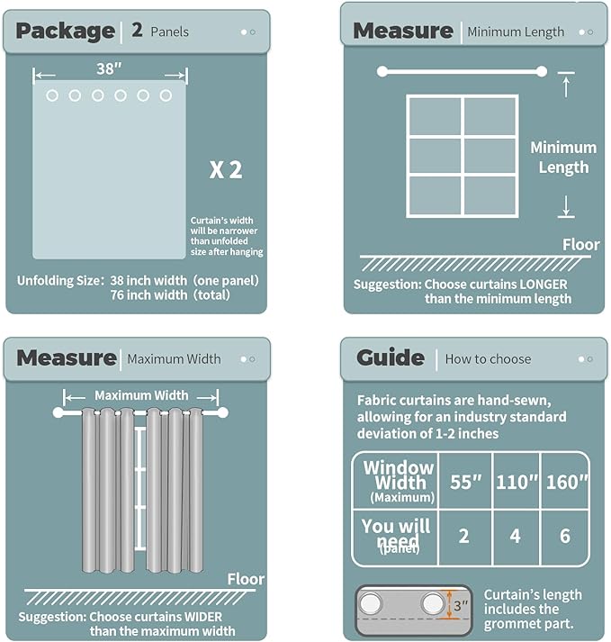 BGment Blackout Curtains - Image 6