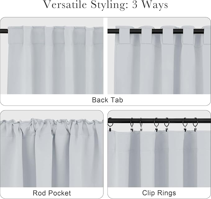PONY DANCE White Curtain Panels - Image 5