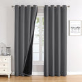ChrisDowa 100% Blackout Curtains 90 inch Long by ChrisDowa