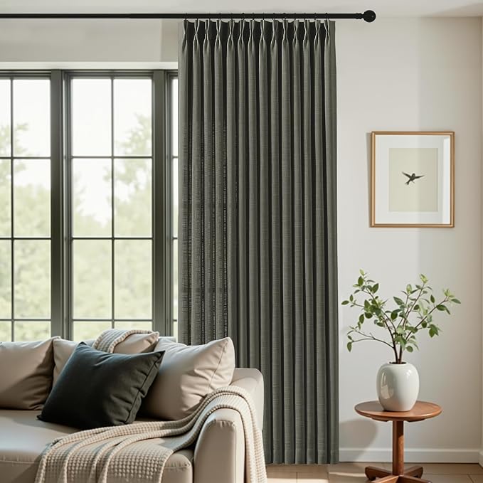 IVAPUPU Pinch Pleated Curtains 84 Inches Long - Image 6