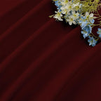 CUCRAF Burgundy Red Blackout Curtains 96 inch Length 2 Panels Set, Rod Pocket - Image 7