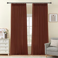 IVAPUPU Extra Long Pinch Pleated Curtains 108 Inch Long by IVAPUPU