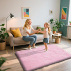 Shag Area Rug for Bedroom 3x5, Soft Fuzzy Rug Non-Shedding Indoor Plush Carpet - Image 2