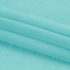 DWCN Aqua Sheer Curtains Semi Transparent Voile Rod Pocket Curtains - Image 7