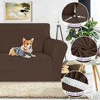 ZNSAYOTX Chair Cover with Arms, New Striped Sofa Chair Covers - Image 4