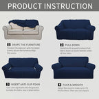 Easy-Going Stretch Chair Sofa Slipcover 1-Piece Couch Sofa Cover Furniture - Image 6