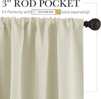 RYB HOME Blackout Curtains for Bedroom - Image 2