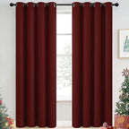 Yakamok Blackout Curtains Room Darkening Thermal Insulated Window Panels by Yakamok