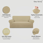 Easy-Going Stretch Oversized Loveseat Slipcover 1-Piece Sofa Cover Furniture - Image 3