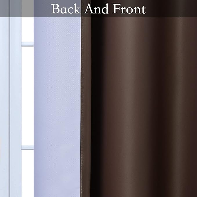 SimpleHome Ombre Curtains 52 x 63 Inch - Image 3