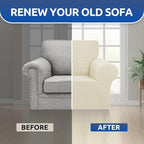KEKUOU Stretch Single Sofa Slipcover 1 Piece Couch Sofa Cover Furniture - Image 5