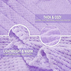 Exclusivo Mezcla Fleece Throw Blanket Extra Large, Super Soft and Warm Blankets - Image 4