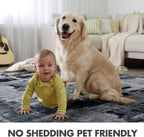 4x6 Ft Shag Rugs for Bedroom Living Room, Tie-Dyed Ultra Soft Fluffy Furry Area - Image 6