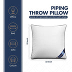 Utopia Bedding Throw Pillow Inserts, 22 x 22 Inches Decorative Indoor Pillows - Image 2