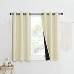 NICETOWN Living Room Completely Shaded Draperies, Privacy Protection & Noise by NICETOWN