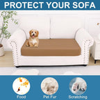 Smiry Printed Couch Cushion Covers, Stretch Soft Couch Covers - Image 7