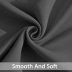 Yakamok Wide Thermal Blackout Patio Door Curtain Panel, Charcoal Grey Grommet - Image 5