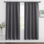 RYB HOME Blackout Curtains for Bedroom Living Room 72 inches Long, Thermal by RYBHOME