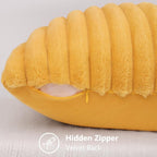 decorUhome Summer Cozy Faux Fur Throw Pillow Covers 20x20 Set of 2 Decorative - Image 3