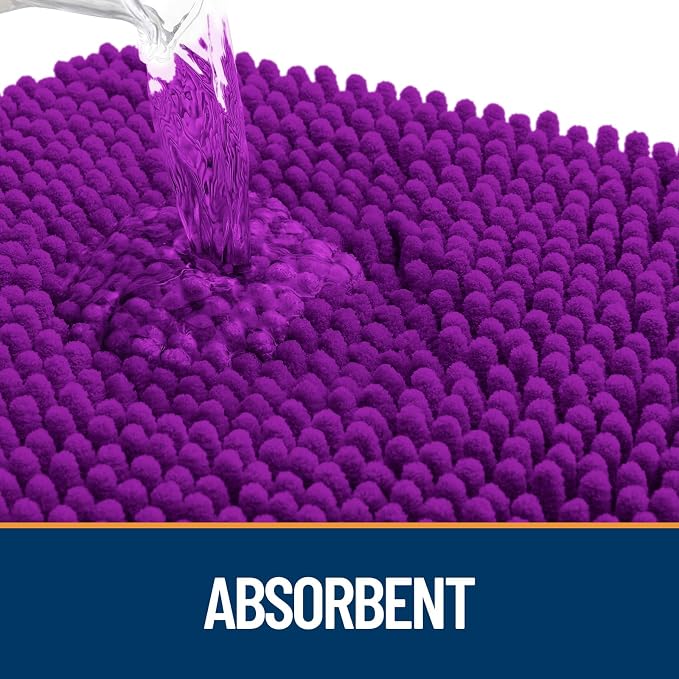 OLANLY Dog Door Mat for Muddy Paws 59x32, Absorbs Moisture and Dirt, Absorbent - Image 3