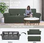 Easy-Going Stretch Loveseat Slipcover 1-Piece Sofa Cover Furniture Protector - Image 4