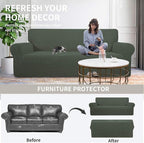 Easy-Going Stretch Sofa Slipcover 1-Piece Sofa Cover Furniture Protector Couch - Image 4