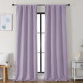 Simplebrand Ava Lilac Blackout Curtains by Simplebrand