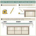 Lootkell Warm Gold Curtain Rods - Image 8
