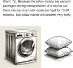 18 x 18 inches Pillow Inserts - Image 3