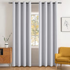 MIULEE Room Darkening Curtains, Chirstmas Thermal Insulated Drapes Solid Window by MIULEE