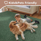 FinRèc Low Pile 6x9 Washable Area Rugs - Image 7