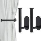 Groleca 2 Pack Adhesive Curtain Holdbacks Curtain Tie Backs Curtain Holdbacks by GROLECA