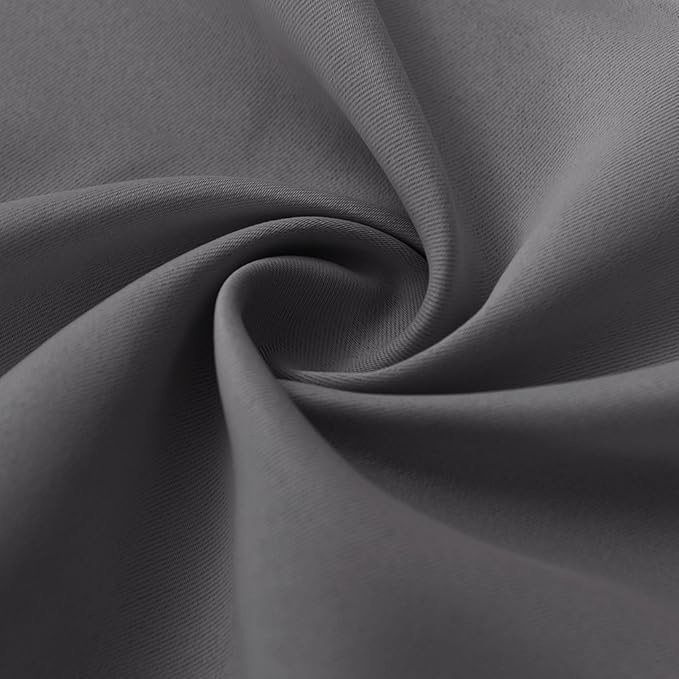 RYB HOME Blackout Curtains for Bedroom Living Room 63 inches Long, Thermal - Image 2