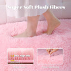 5x7 Area Rug for Living Room: Fluffy Shag Soft Washable Rugs Fuzzy Plush Indoor - Image 4