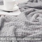 Exclusivo Mezcla Fleece Bed Blanket Twin Size, Super Soft and Warm Blankets - Image 5