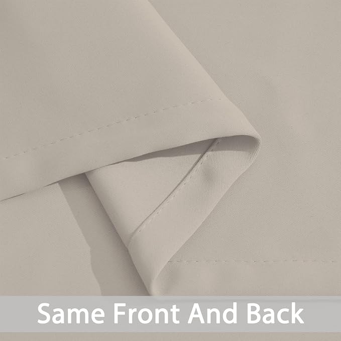 Yakamok Tatal Blackout Thermal Insulated Curtains, Noise Reducing Barrier Panel - Image 5