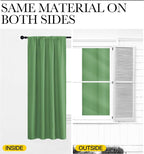 NICETOWN Living Room Curtains, Froest Green, 1 Pair, 70 x 84-inch, Home - Image 5