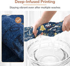 OPPODREAM Nautical Soft Area Rugs 5x7, Washable Dark Blue Rug - Image 7
