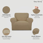 Easy-Going Stretch Oversized Chair Sofa Slipcover 1-Piece Couch Sofa Cover - Image 3