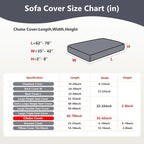Couch Cushion Covers for Sofa Couch Covers Wear-Resistant Universal Sofa Cover - Image 4
