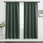 RYB HOME Blackout Curtains for Bedroom Living Room 72 inches Long, Thermal by RYBHOME