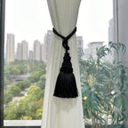 Fenghuangwu 6 Pack Curtain Tie Backs Rope Tassels - Image 3