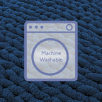 Bigacogo Chunky Knit Throw Blanket - Image 6