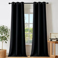 NICETOWN Living Room Black Out Curtains 84 inches Long, Thermal Insulated by NICETOWN