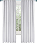 Deconovo Blackout Curtains Back Tab and Rod Pocket Thermal Insulated Curtain by Deconovo