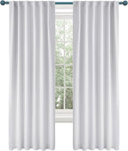 Deconovo Blackout Curtains Back Tab and Rod Pocket Thermal Insulated Curtain by Deconovo